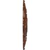 Ekena Millwork CM18RLBMC Riley Ceiling Medallion, Burnished Mahogany Crackle view 3