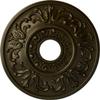 Ekena Millwork CM18VLGGS Valletta Ceiling Medallion, 18" OD x 3 1/2 ID x 1" P, Green Gold view 1