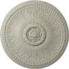 Ekena Millwork CM19BIPCC Bailey Ceiling Medallion, Pot of Cream Crackle view 1