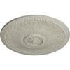 Ekena Millwork CM19BIPCC Bailey Ceiling Medallion, Pot of Cream Crackle view 2