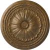 Ekena Millwork CM20ALRZS Alexa Ceiling Medallion, 20 1/2 OD x 1 7/8 P, Rubbed Bronze view 1