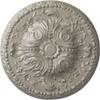 Ekena Millwork CM20AMPWS Amelia Ceiling Medallion, Pearl White view 1