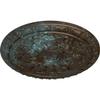 Ekena Millwork CM20BLBBS Baile Ceiling Medallion, Bronze Blue Patina view 2