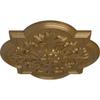 Ekena Millwork CM20BOPAS Bonetti Ceiling Medallion, Pale Gold view 2