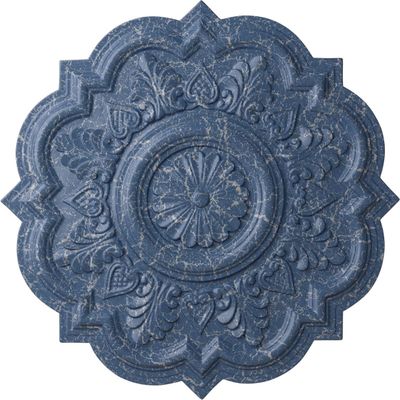 Ekena Millwork CM20DRAMC Deria Ceiling Medallion, Americana Crackle