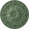 Ekena Millwork CM20FOAGF Foster Acanthus Leaf Ceiling Medallion, Athenian Green view 1