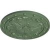 Ekena Millwork CM20FOAGF Foster Acanthus Leaf Ceiling Medallion, Athenian Green view 2