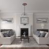 Ekena Millwork CM20HOFIF Holmdel Ceiling Medallion, 20 7/8 OD x 12 7/8 ID x 1" P, FireBrick view 4
