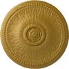 Ekena Millwork CM19BIPGS Bailey Ceiling Medallion, Pharaohs Gold view 1