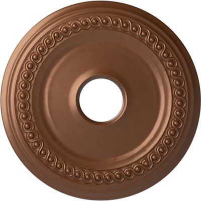 Ekena Millwork CM19CLPOS Classic Ceiling Medallion, Polished Copper
