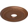 Ekena Millwork CM19CLPOS Classic Ceiling Medallion, Polished Copper view 2