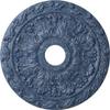 Ekena Millwork CM19SPAMC Spring Leaf Ceiling Medallion fits Canopies up to 5 5/8, Americana Crackle view 1