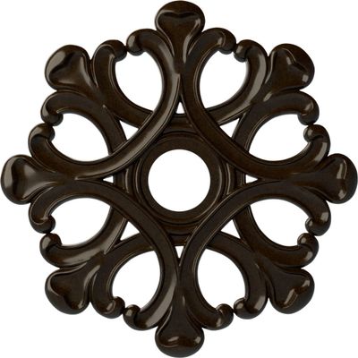 Ekena Millwork CM20ANBZS Angel Ceiling Medallion, 20 7/8 OD x 3 5/8 ID x 1" P, Bronze