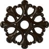 Ekena Millwork CM20ANBZS Angel Ceiling Medallion, 20 7/8 OD x 3 5/8 ID x 1" P, Bronze view 1