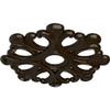 Ekena Millwork CM20ANBZS Angel Ceiling Medallion, 20 7/8 OD x 3 5/8 ID x 1" P, Bronze view 2