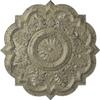 Ekena Millwork CM20DRCSC Deria Ceiling Medallion, Castle Stone Crackle view 1