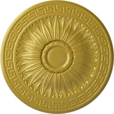 Ekena Millwork CM20HARGS Randee Ceiling Medallion, Rich Gold