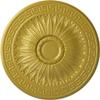 Ekena Millwork CM20HARGS Randee Ceiling Medallion, Rich Gold view 1