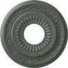 Ekena Millwork CM20LNCBC Lauren Ceiling Medallion, Cloud Burst Crackle view 1