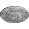 Ekena Millwork CM20LUUWC Lunel Ceiling Medallion, Ultra Pure White Crackle view 2