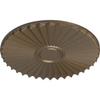Ekena Millwork CM20SHWSS Shakuras Ceiling Medallion, Warm Silver view 2