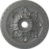 Ekena Millwork CM23BOSLS Ceiling Medallion, Silver view 1