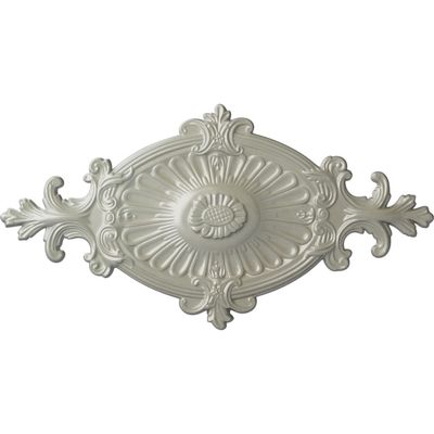 Ekena Millwork CM23RO1FCS Quentin Ceiling Medallion, Flash Copper, 23-1/2" x 12-1/4" x 1-1/2"