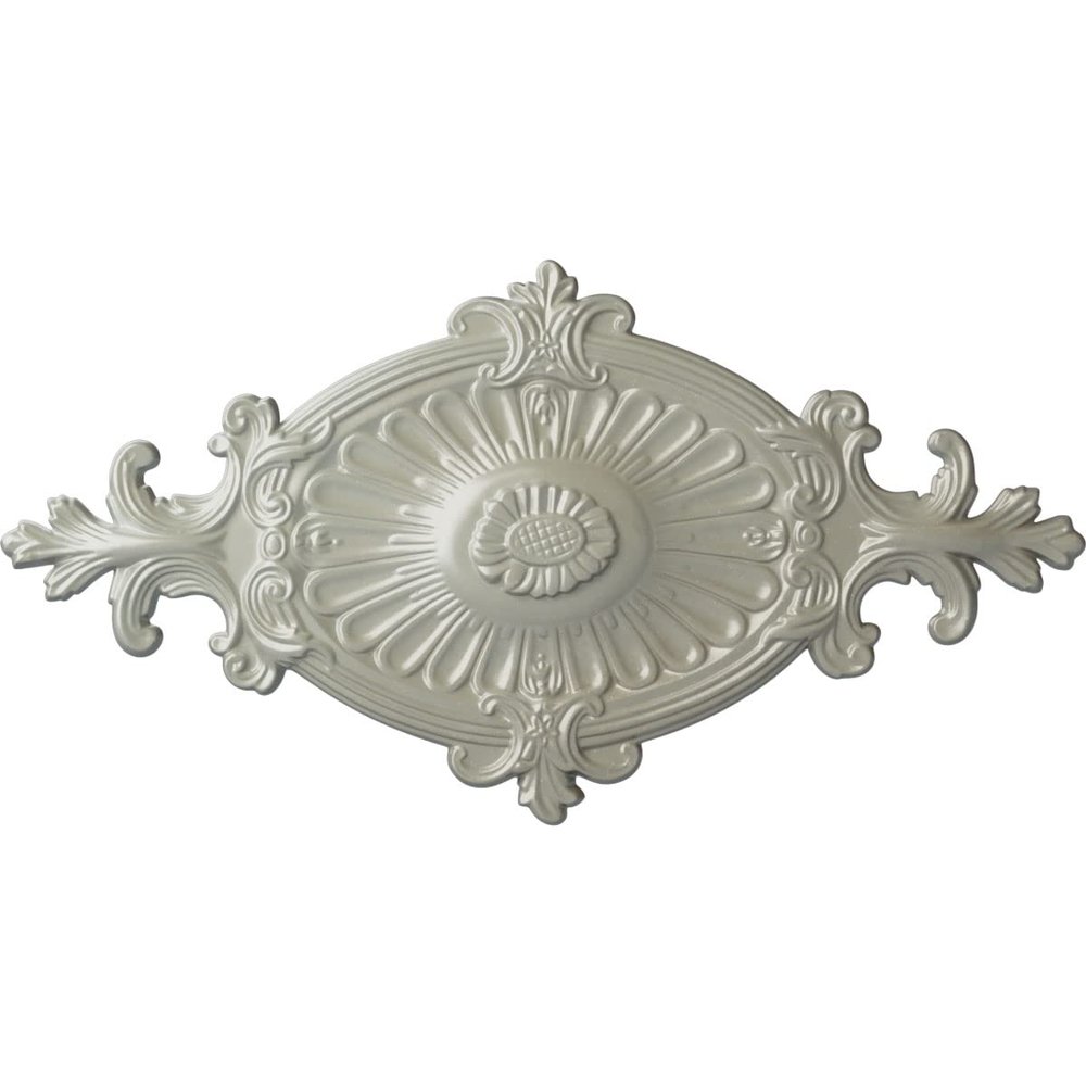 Ekena Millwork CM23RO1FCS Quentin Ceiling Medallion, Flash Copper, 23-1/2" x 12-1/4" x 1-1/2"