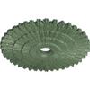 Ekena Millwork CM24ENAGF - 24 3/4"OD x 3 1/4"ID x 1 7/8"P Eryn Ceiling Medallion (Fits Canopies up to 4") - Ceiling Medallion, Athenian Green view 2