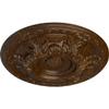 Ekena Millwork Granada Ceiling Medallion, Root Beer Crackle view 2