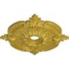 Ekena Millwork CM28BERGS 28 3/8"OD X 3 3/4"ID X 1 5/8"P Benson Classic Ceiling Medallion Fits Canopies Up To 6 1/2", Rich Gold view 2