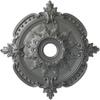 Ekena Millwork Benson Classic Ceiling Medallion, Silver view 1