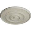 Ekena Millwork CM30DYPCC Dylar Ceiling Medallion, Pot of Cream Crackle, 30"OD x 2 1/4"P view 2