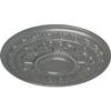 Ekena Millwork CM30TESLS Tellson Ceiling Medallion, Silver, 30-5/8" x 2-1/2" view 2