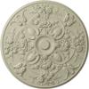 Ekena Millwork CM31BACYF 31 1/4"OD X 2 1/4"P Bailee Ceiling Medallion Fits Canopies Up to 6", Clear/Yellow view 1