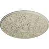 Ekena Millwork CM31BACYF 31 1/4"OD X 2 1/4"P Bailee Ceiling Medallion Fits Canopies Up to 6", Clear/Yellow view 2