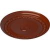31 1/8"OD x 1 1/2"P Carlsbad Ceiling Medallion (Fits Canopies up to 5 1/2"), Hand-Painted FireBrick view 2