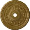 Ekena Millwork Palmetto Ceiling Medallion, Gold view 1