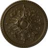 Ekena Millwork CM32BRBRS Bradford Ceiling Medallion, Brass, 32 5/8"OD x 2"P view 1