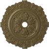 33 1/4"OD x 3 5/8"ID x 1"P Scroll Medallion (Fits Canopies up to 3 5/8"), Hand-Painted Mississippi Mud view 1