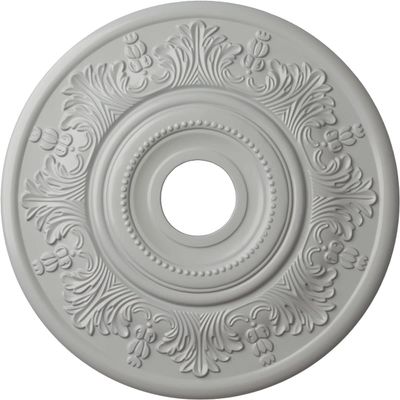 Ekena Millwork CM20VIFRF Vienna Ceiling Medallion, 20" OD x 3 1/2 ID x 1 1/2 P, Frost