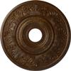 Ekena Millwork CM20VIRBC Vienna Ceiling Medallion fits Canopies up to 6 1/2, Root Beer Crackle view 1