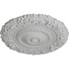 Ekena Millwork CM21MAFRF 21" x 2" Marseille Ceiling Medallion, Frost view 2
