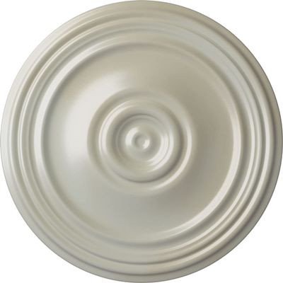 Ekena Millwork CM21REFBS 21" OD x 1 1/4 P Reece Ceiling Medallion (fits Canopies up to 6 3/4), Hand-Painted, Flash Blue