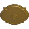 Ekena Millwork CM21WAGLS 21 1/4 W x 17 3/8 H x 1" P Waltz Ceiling Medallion fits Canopies up to 4 1/2, Gold view 2