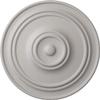 Ekena Millwork CM22CLUWF 21-7/8 x 2-3/8 Classic Ceiling Medallion, Ultra Pure White view 1