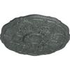Ekena Millwork CM22CNAGC Cornelia Ceiling Medallion, Athenian Green Crackle view 2