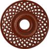 Ekena Millwork CM22RBFIF 22 OD x 4 3/4 ID x 1 1/4 P Robin Ceiling Medallion fits Canopies up to 6, FireBrick view 1