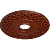 Ekena Millwork CM22RBFIF 22 OD x 4 3/4 ID x 1 1/4 P Robin Ceiling Medallion fits Canopies up to 6, FireBrick view 2