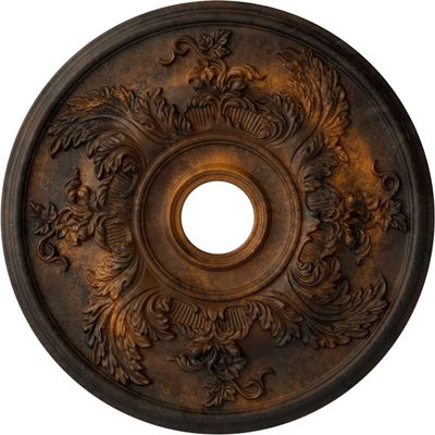 Ekena Millwork CM23ACRUS Ceiling Medallion, Rust